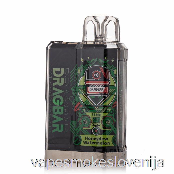 Vape Slovenija Dragbar B3500 Za Enkratno Uporabo Honeydew Lubenica